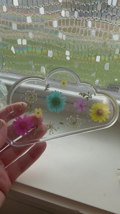 Cloud Resin Jewelry Tray