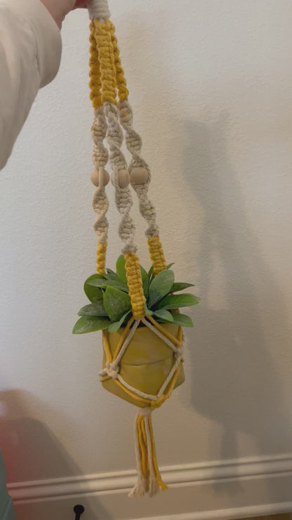 Macrame Planter (Does Not Include Plant)